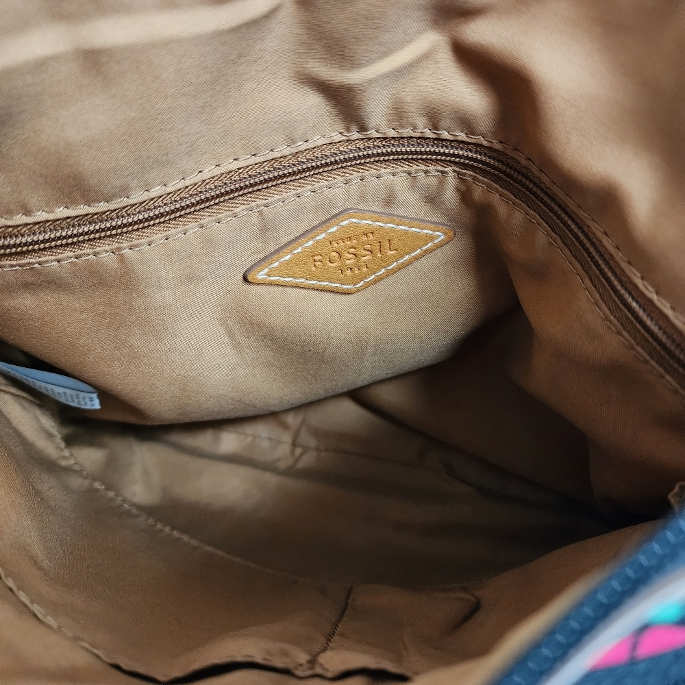 FOSSIL FLORAL CROSSBODY BAG - Picture 6 of 9